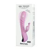 Adrien Lastic Mini Trigger Pink Rechargeable Silicone Massager with Multiple Vibrations and Oscillations VIBRATORS-RABBIT-MULTI